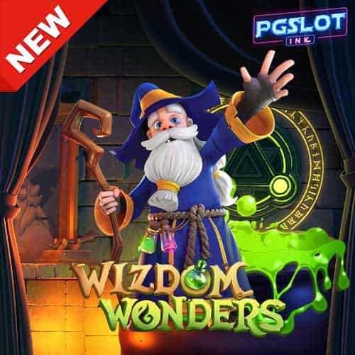 Banner wizdom wonders เกมสล็อตค่าย PG Slot ทดลองเล่น
