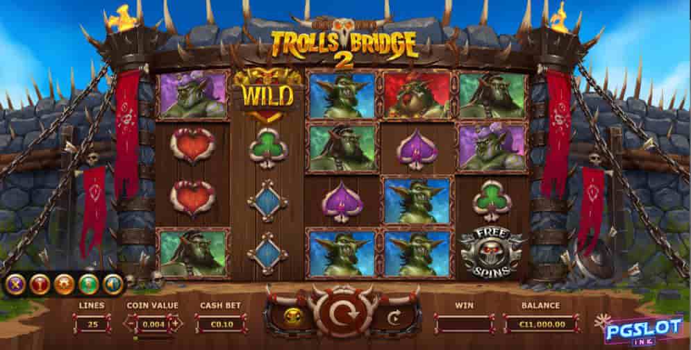 All Trolls Bridge 2 ทดลองเล่นสล็อต ค่าย Yggdrasil Gaming 